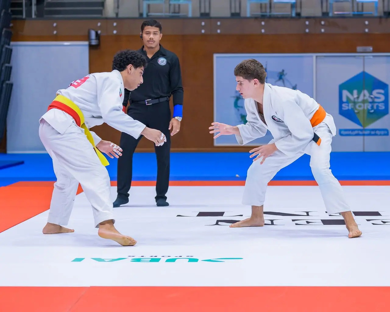 Baniyas Lead on Day One of Jiu-Jitsu Competition at NAS Sports Tournament 